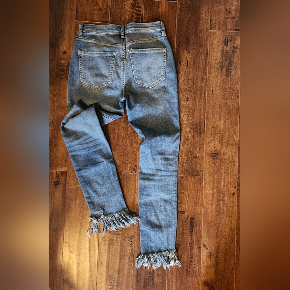 Free People frayed hem jeans, 25 - Picture 2 of 3